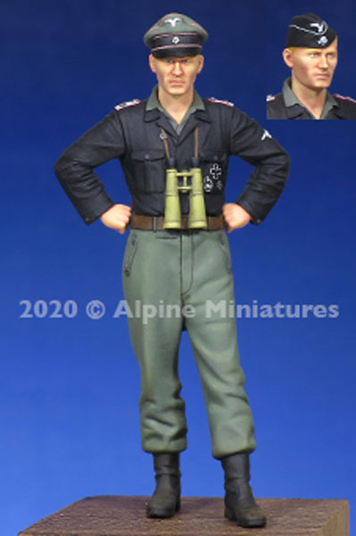 ALPINE MINIATURE GERMAN NCO s PzAbt 502 WWII  Scala 1:35 Cod.AP35149 