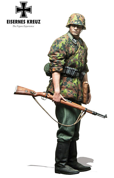 Andrea Eisernes Kreuz German WSS MG42 Gunner 1944 WW2 1/35th Unpainted kit 
