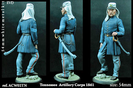 metal el viejo dragon 54 mm-ref Infantryman 1st louisiana rgt 1861-Fig c4f43